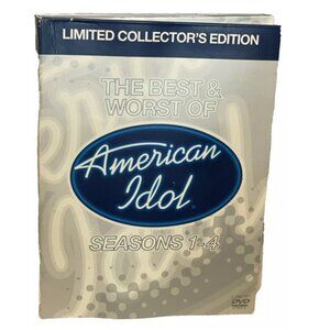 American Idol - The Best & Worst of American Idol Season 1-4 (3 Discs) Good
